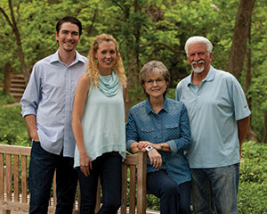 Photo of the Cornell family